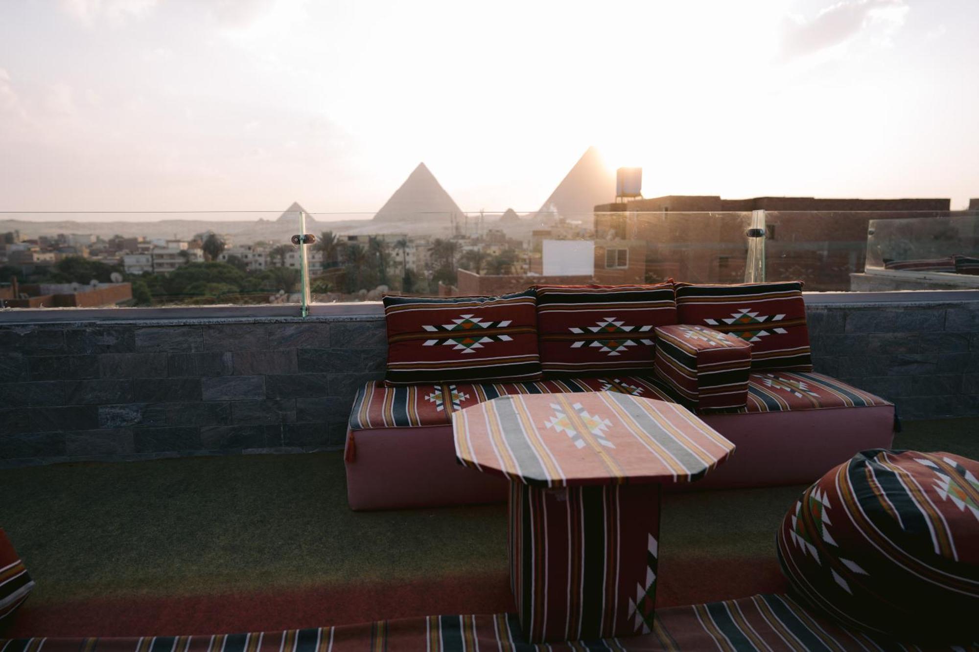 Tuya Pyramids Inn Kafret el-Gabal エクステリア 写真
