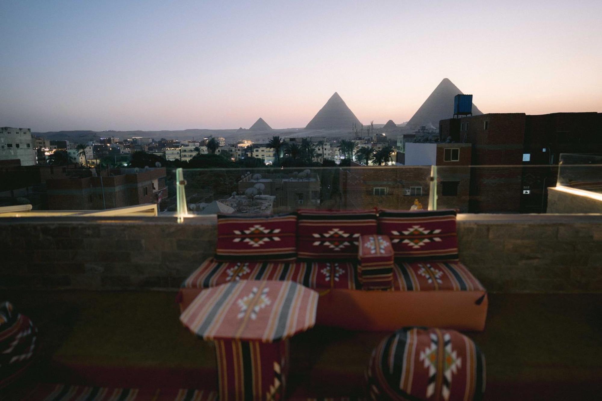 Tuya Pyramids Inn Kafret el-Gabal エクステリア 写真