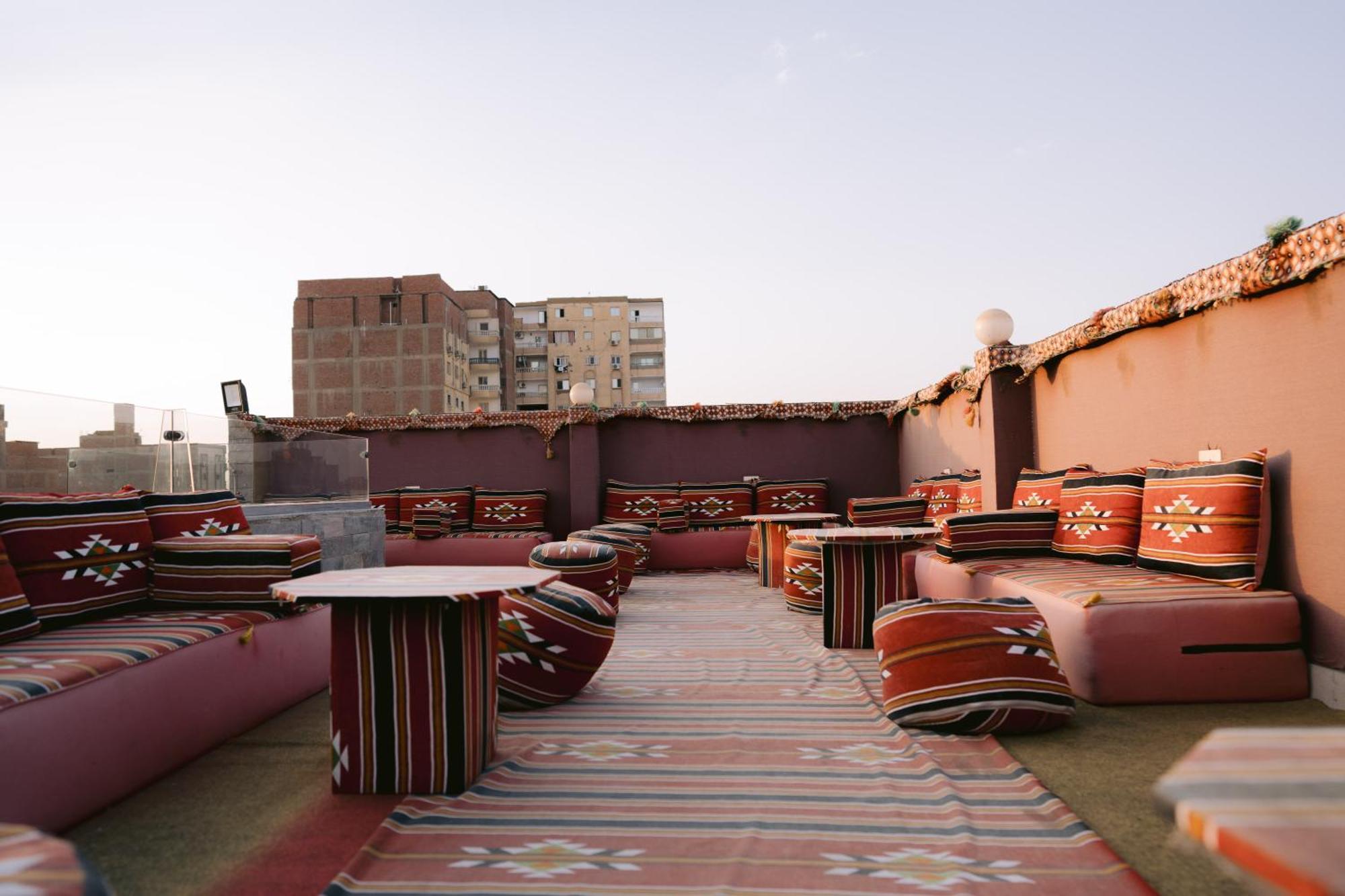 Tuya Pyramids Inn Kafret el-Gabal エクステリア 写真