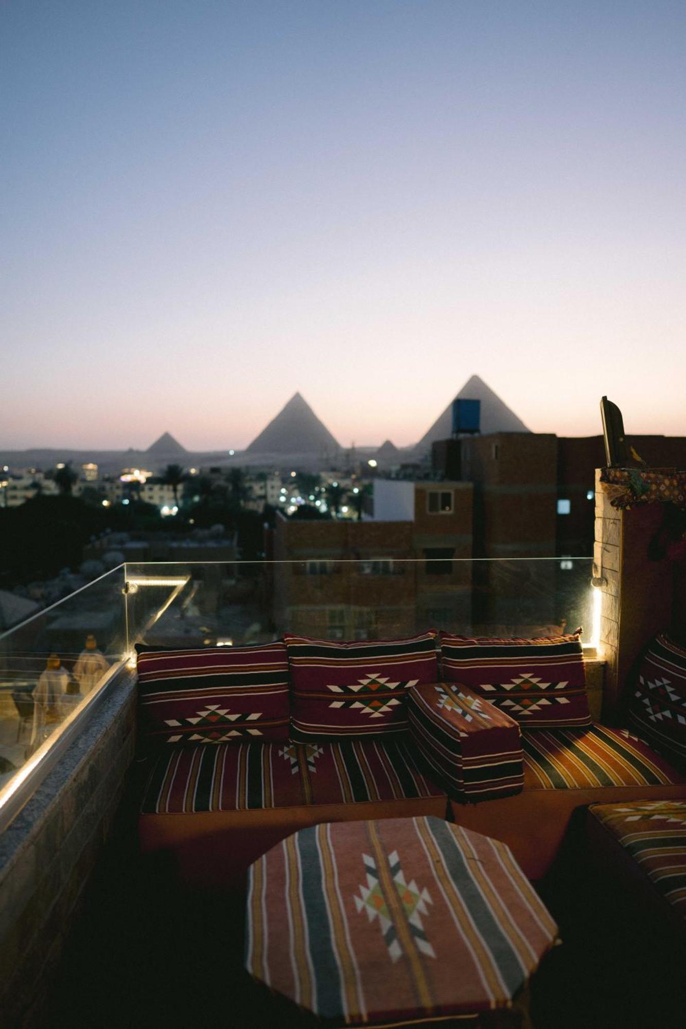 Tuya Pyramids Inn Kafret el-Gabal エクステリア 写真